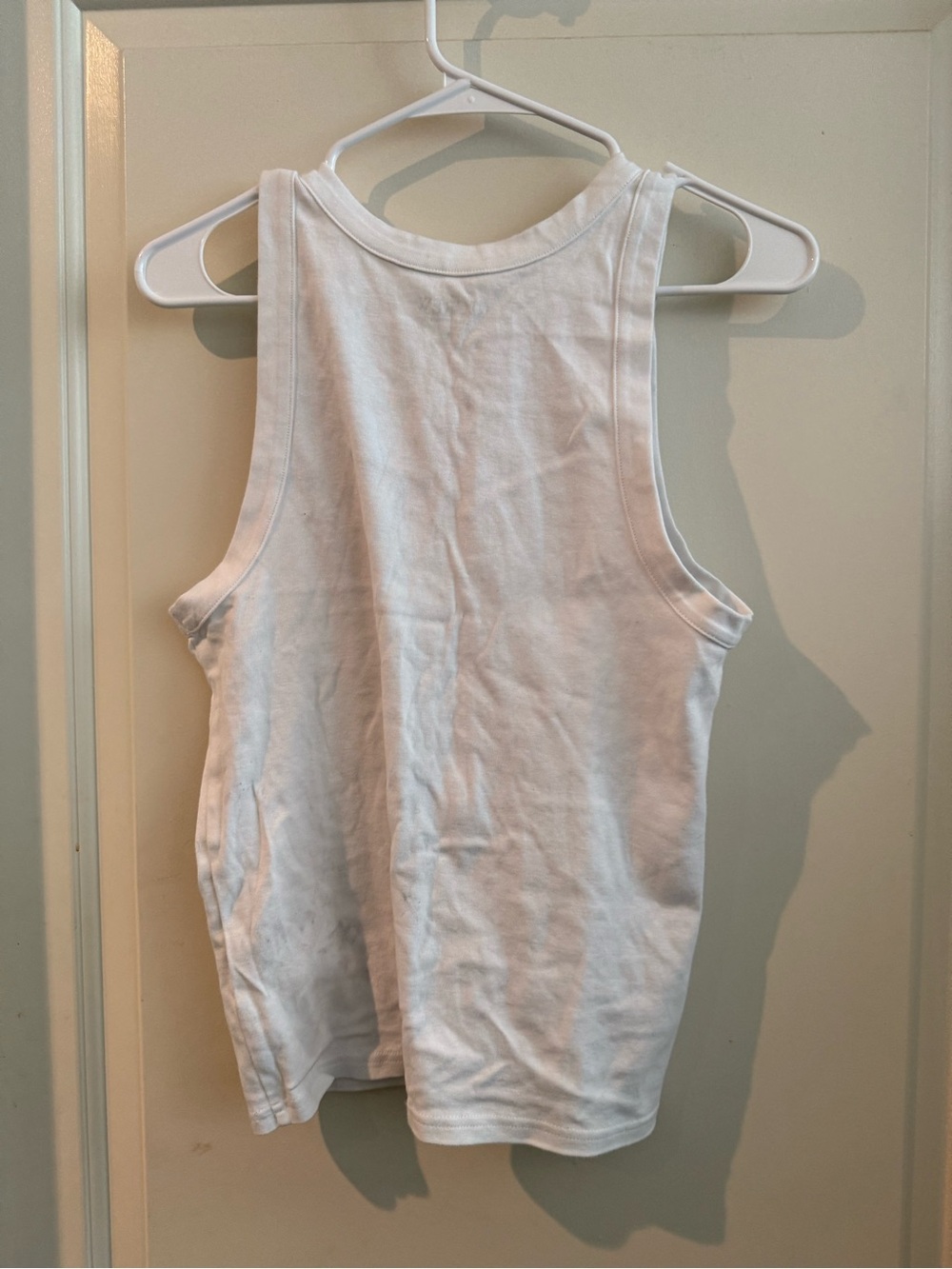 J. Crew White Ribbed Tank - Picture 2 of 4